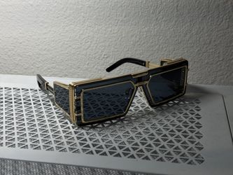 Luxury Retro - Steampunk Gold Frame Style Sunglasses