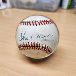 Hank Aaron Signed, PSA-Certified Baseball 