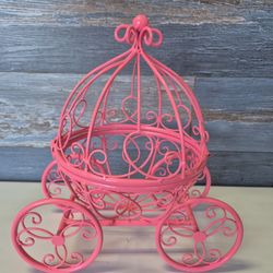 Horse Carriage Metal Decor 