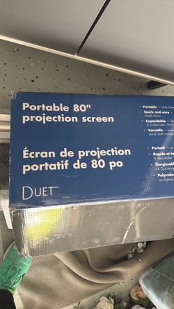80 inch portable projector new for Sale in Santa Clarita, CA - OfferUp
