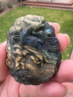 Phoenix labradorite  pendant