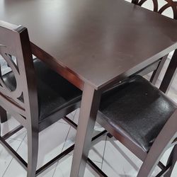 New Dining Table Higth 4 Chair 