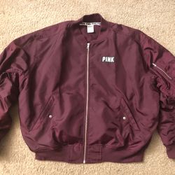 Victoria Secrets Pink Bomber Jacket
