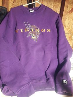 Minnesota Vikings sweater starter vintage size xl vintage made in the USA
