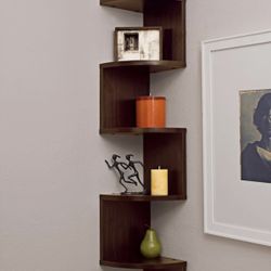 Walnut Bathroom Floating Shelf 