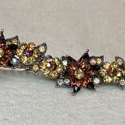 Jeweled Curved Hair Comb