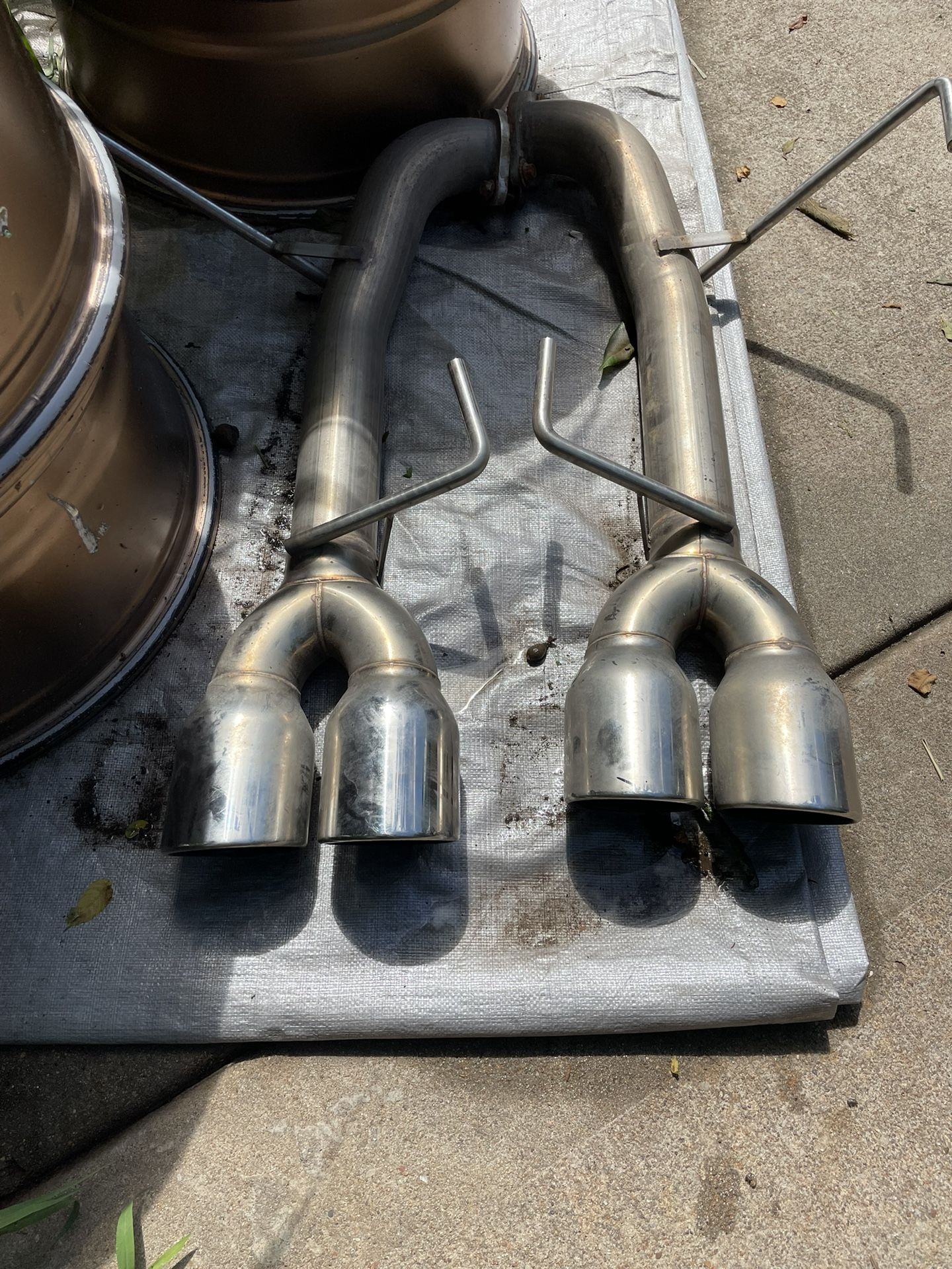 ETS Axle back Muffler Delete 2022+ Subaru WRX