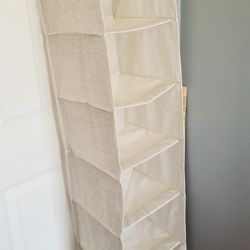 NEW 6 Section HANGING CLOSET ORGANIZER