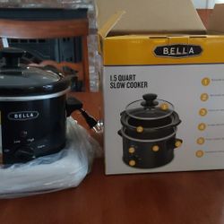 Bella 1.5 Quart Slow Cooker