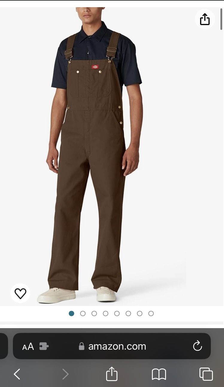 Dickies Overalls 40x30 In