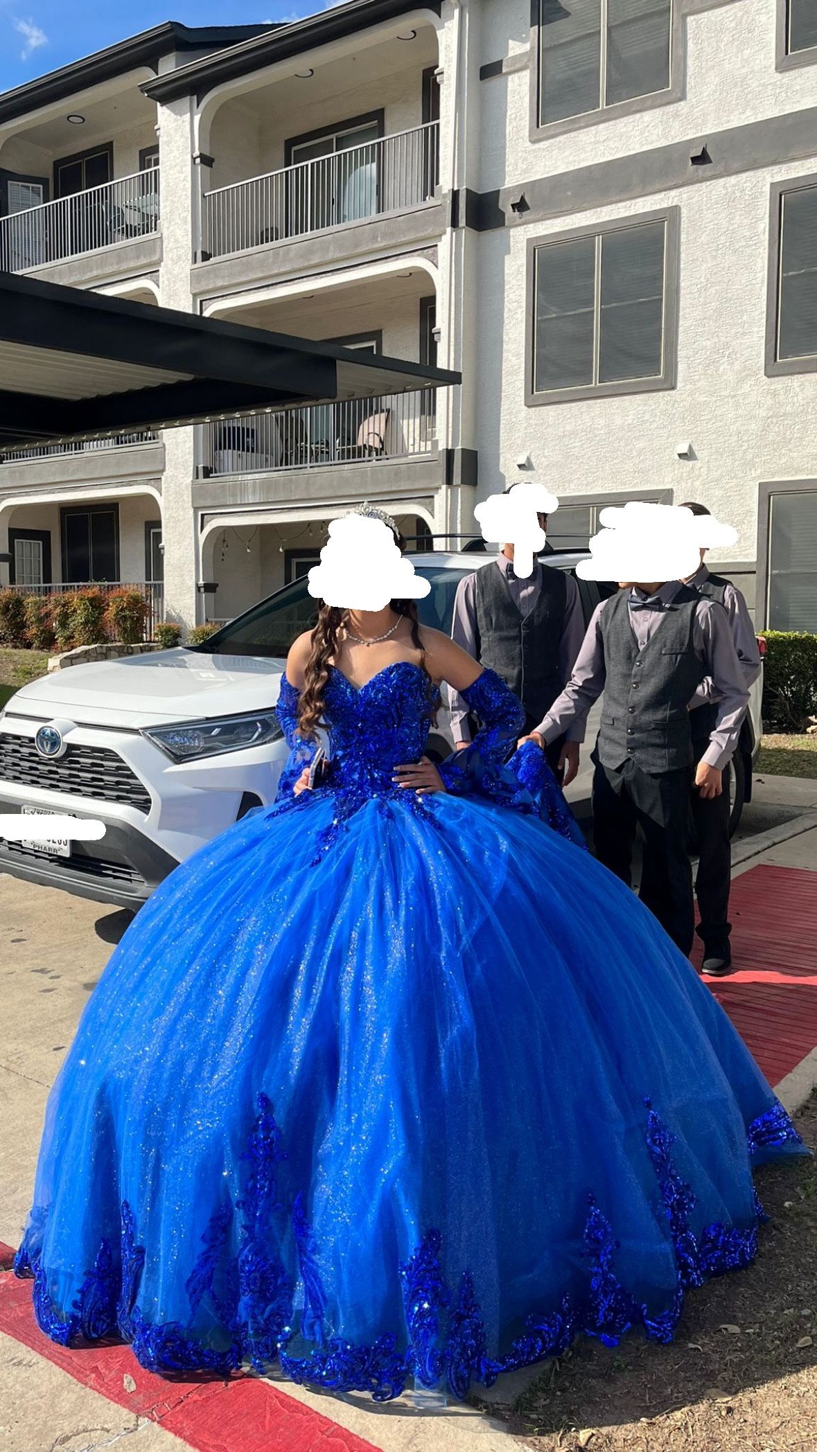 Royal Blue Quinceañera Dress