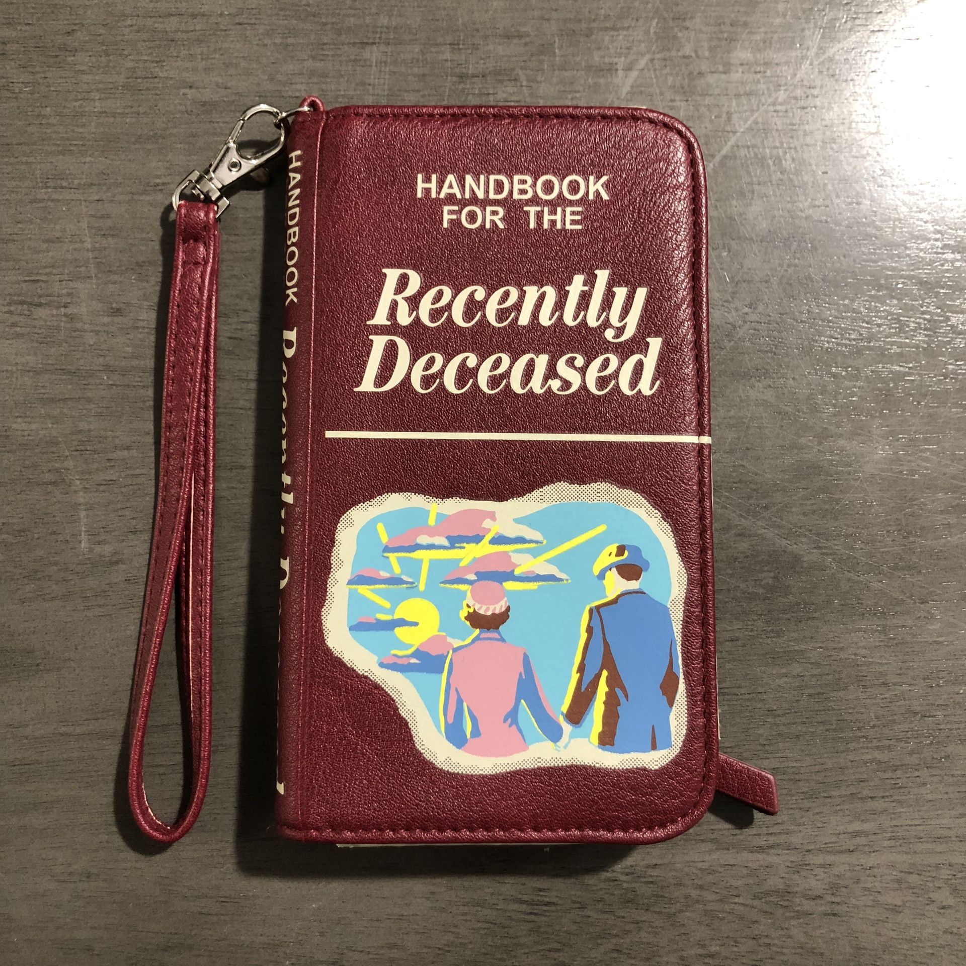 Beetlejuice Handbook For The Recently Deceased Tech Wallet