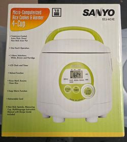 New Sanyo Rice cooker warmer 4 cup