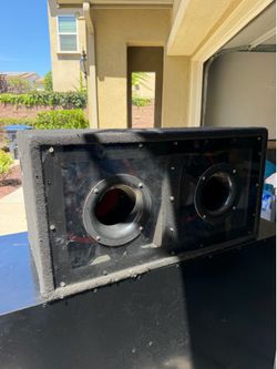 12” performance techniques subs with box