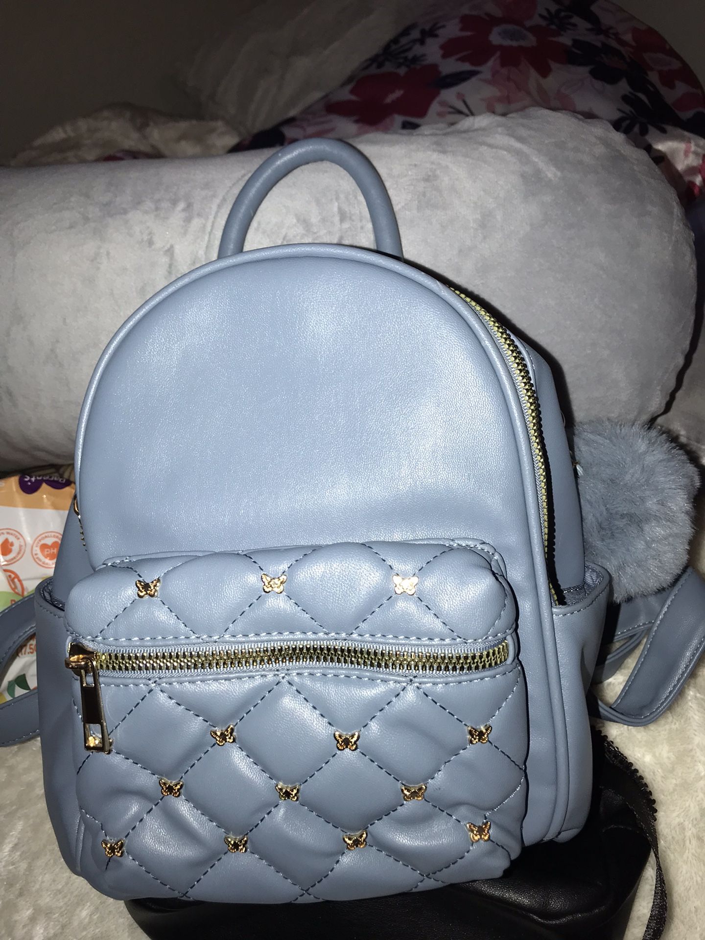 Blue Small Travel Backpack