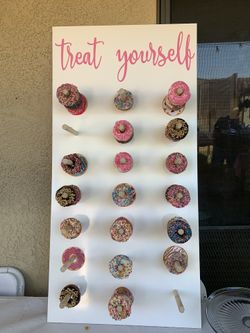 Board with pegs attached