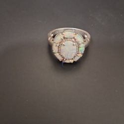 Beautiful Fire Opal Ring
