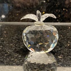 Crystal Apple Fruit Prism Figure Decor Window Sun Catcher