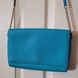 Kate Spade Charlotte Street Alek- Blue Crossbody Bag