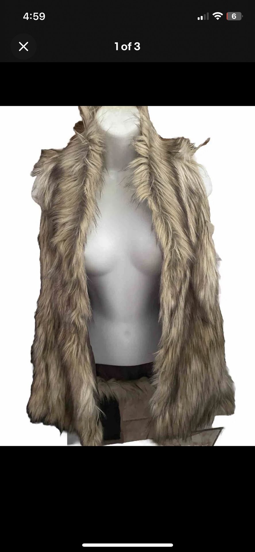 Faux Fur Vest