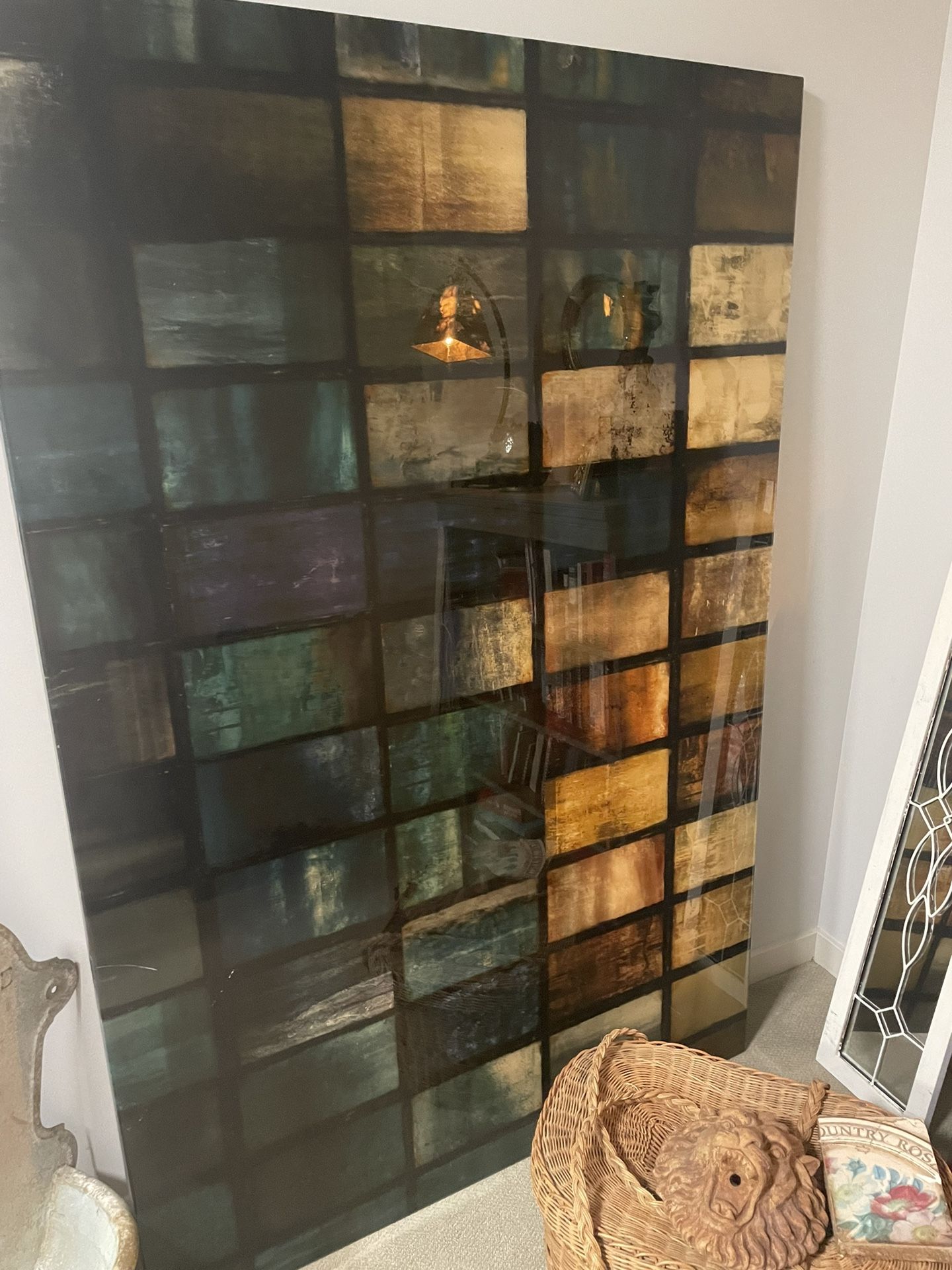 Large Artwork Of Paris Metro Tiles