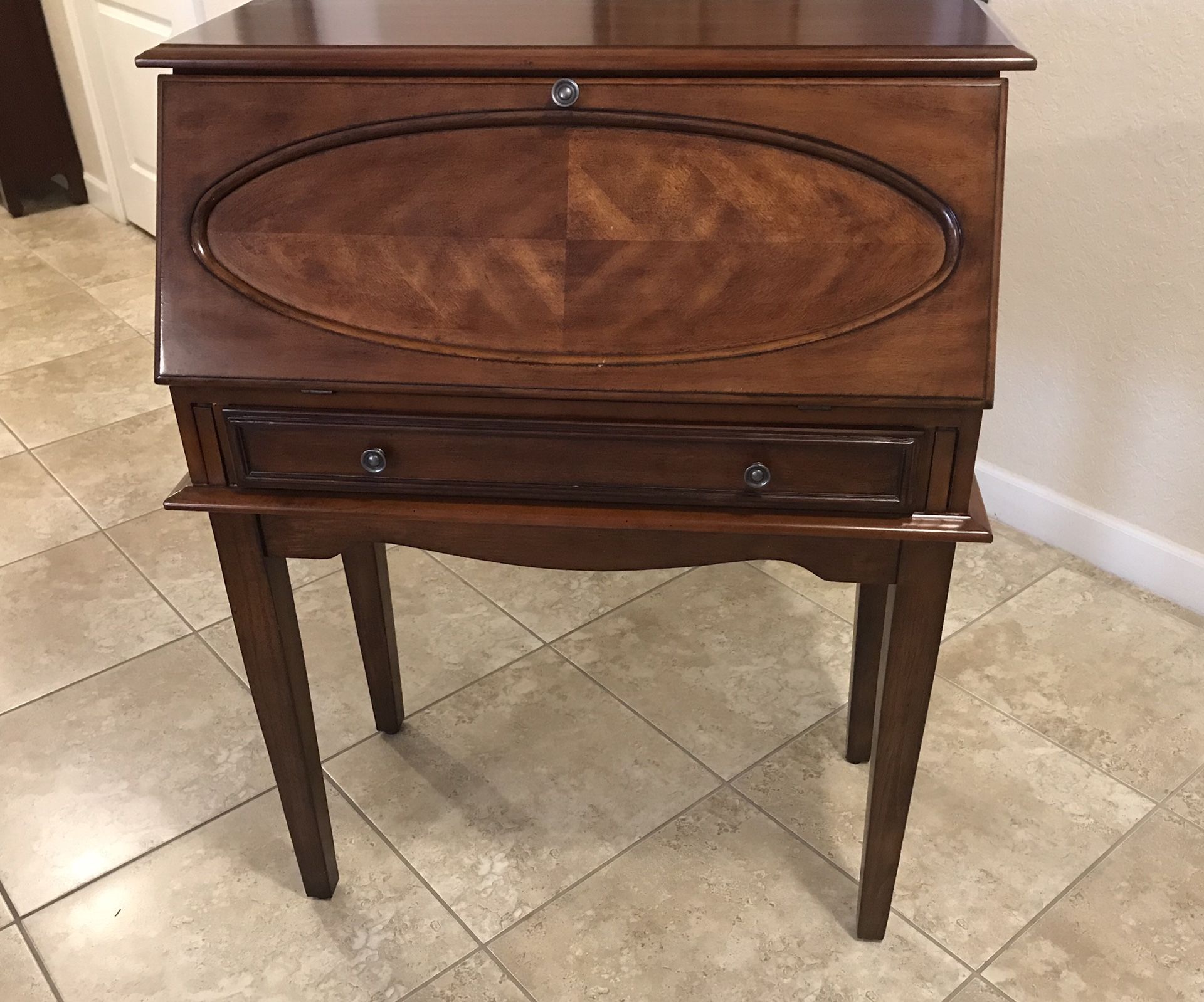 Secretary Desk - Wooden Antique Replica