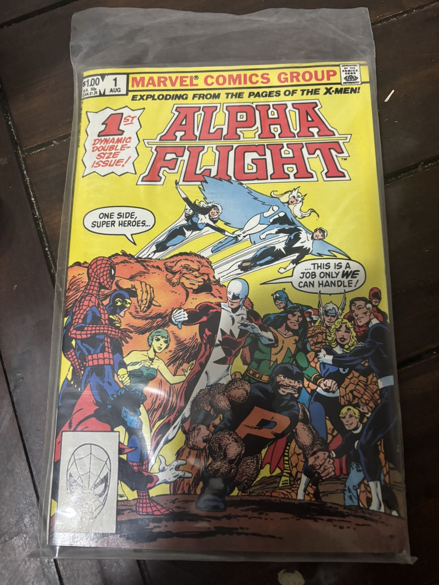 Alpha Flight Marvel #1-6