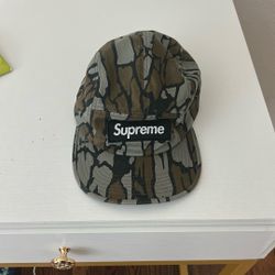 Supreme Camo Camp Hat Worn 