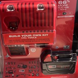 Milwaukee M18/m12 Charger And 5.0 Battery