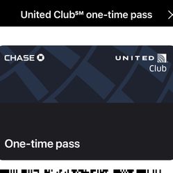 United Club Pass Ticket