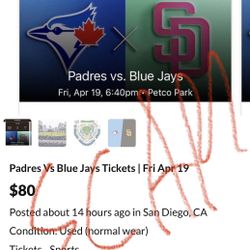 Tickets Scam