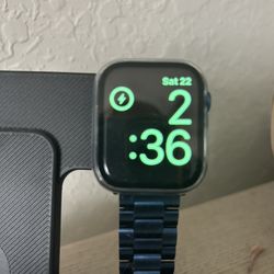 Blue Apple Watch series 8 45 mm GPS plus cellular