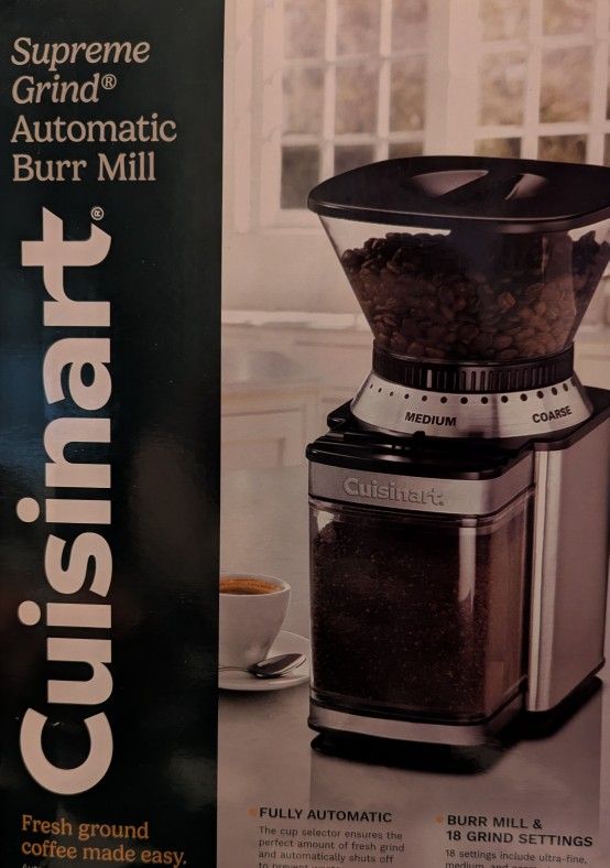 Cuisinart Supreme Grind Automatic Burr Mill