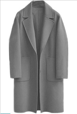 Womens Overcoat Fall Winter Notch Lapel Long Woolen Trench Coats with Pockets
Product Images and Videos (AI Generated Alt Text)
#3469