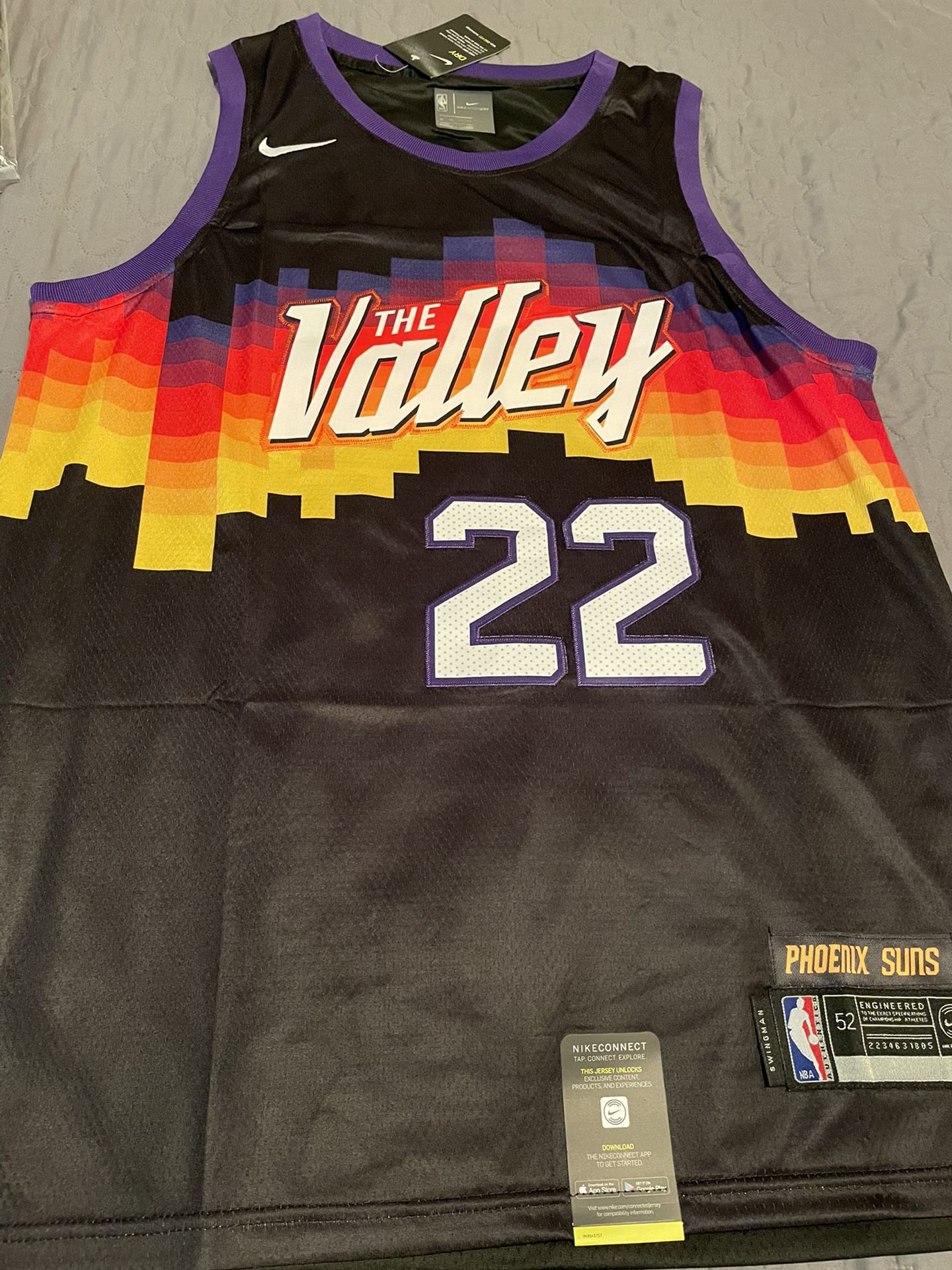 the valley jersey nba