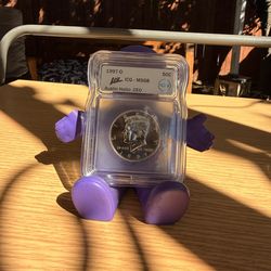 1997-D Kennedy Half Dollar MS68 Superb Gem ICG Ultra High Grade Pop Top