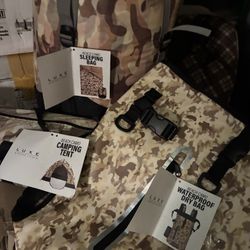 LUXE Brand Beach Camo Camping Gear