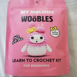 The Woobles My Melody Crochet Kit