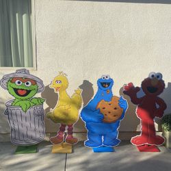 Sesame Street Party Props