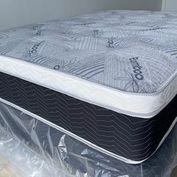 King Euro Bamboo Pillow Top Mattress!!