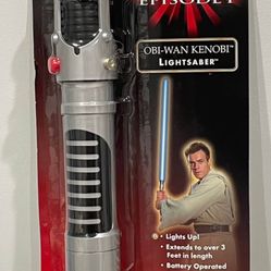 Star Wars Episode 1 Obi Wan Kenobi Lightsaber