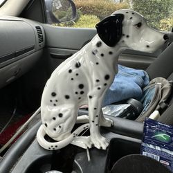 Dalmatian ceramic figurine. 