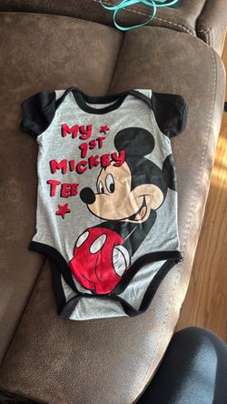 Mickey Mouse 18 months short sleeve bodysuit and T-shirt