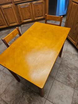 Children's Table and Chairs