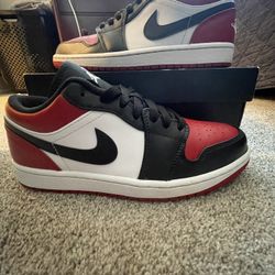 Air Jordan 1 Low Bred Toe 