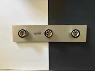 3-Light Brushed Nickel Vanity Light Fixture