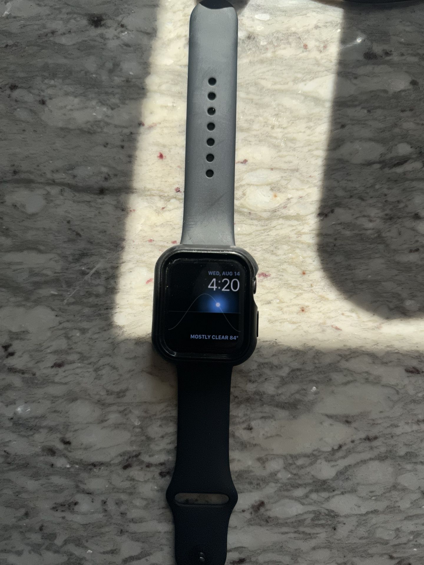 Apple Watch Series 6 (GPS + Cellular, 44mm) - Space Gray Aluminum Case with Black Sport Band