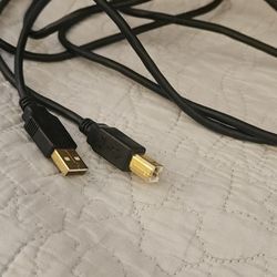 USB 2.0 Type A To Type B Cable 