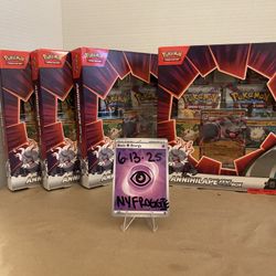Pokemon TCG Anniahlape EX Box