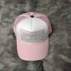 Chrome Hearts Trucker Hat Pink